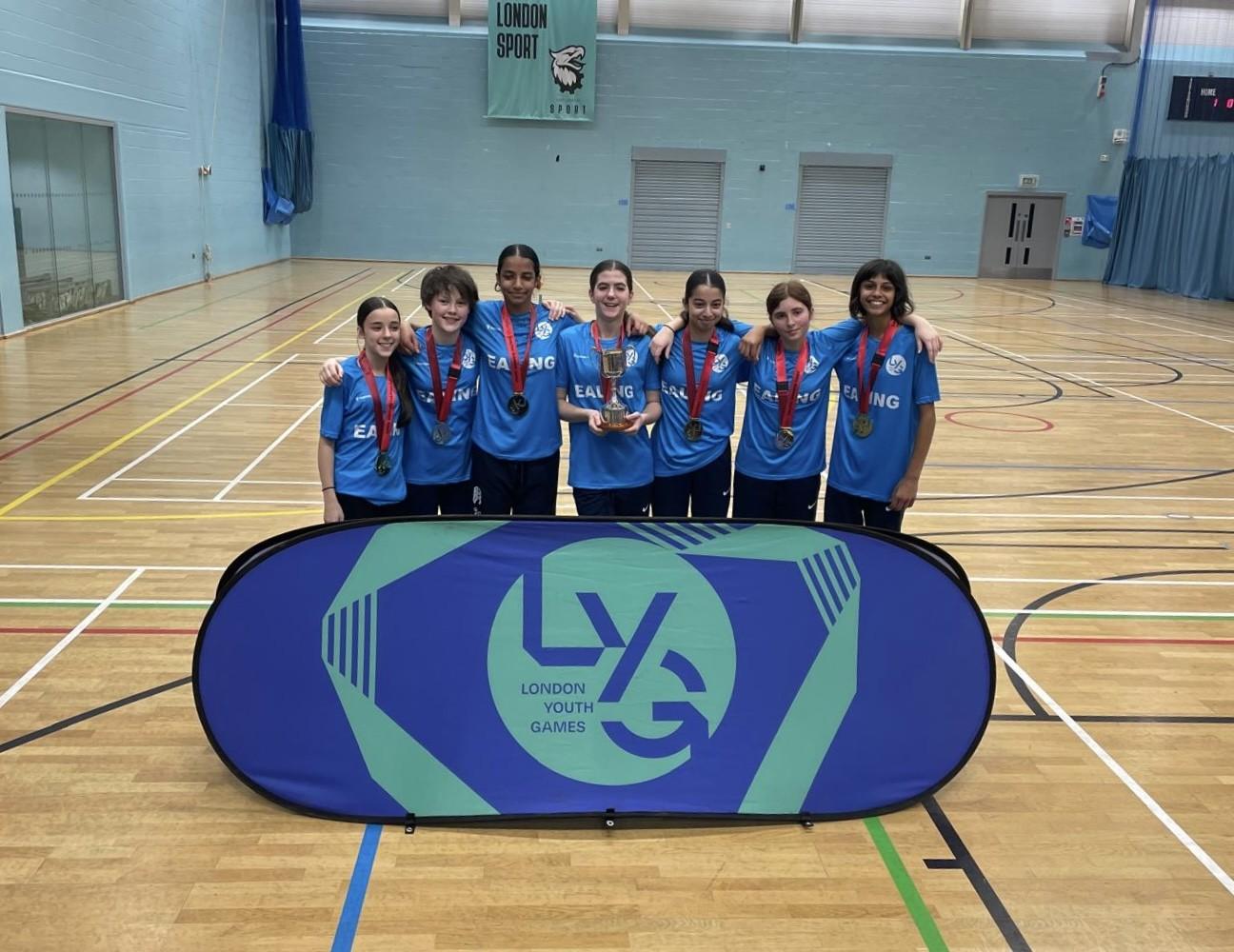 u13 girls cricket winners smile