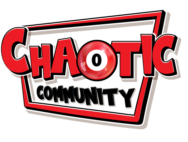 chaotic community logo x lyg logo