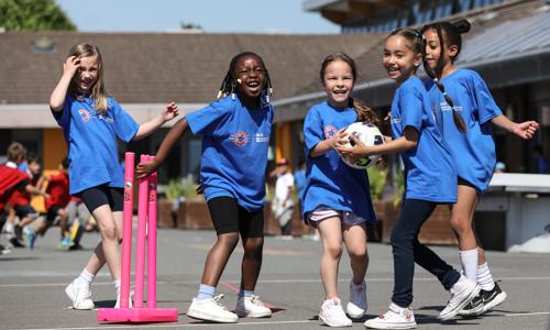 Group of Kids Playing