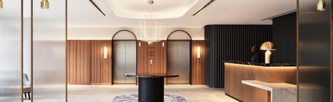 Hyatt Hotel Lobby