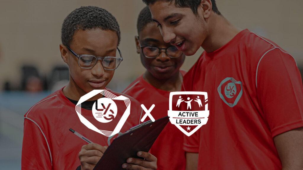 LYG x Active Leaders. 3 brown skinned males in red t shirts smile.