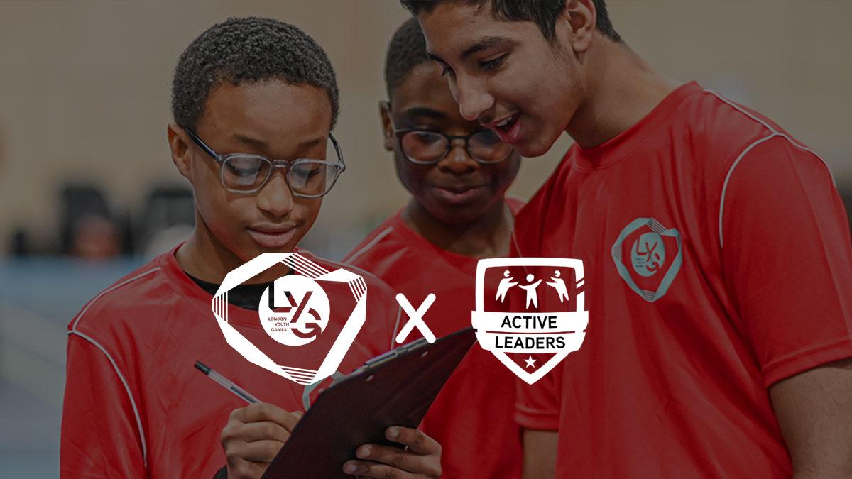 LYG x Active Leaders. 3 brown skinned males in red t shirts smile.